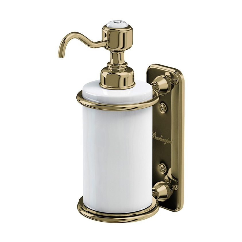 Burlington Gold Single Soap Dispenser